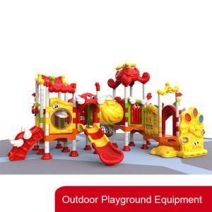Plastic Outdoor Playground Slide Amusement Equipment with Ce Certificate