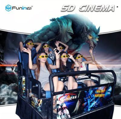 7D Interactive Motion Cinema Theater Equipment