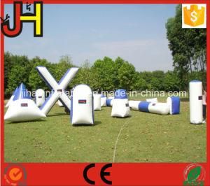 PVC Tarpaulin Inflatable Paintball Arena, Inflatable Piantball Bunker