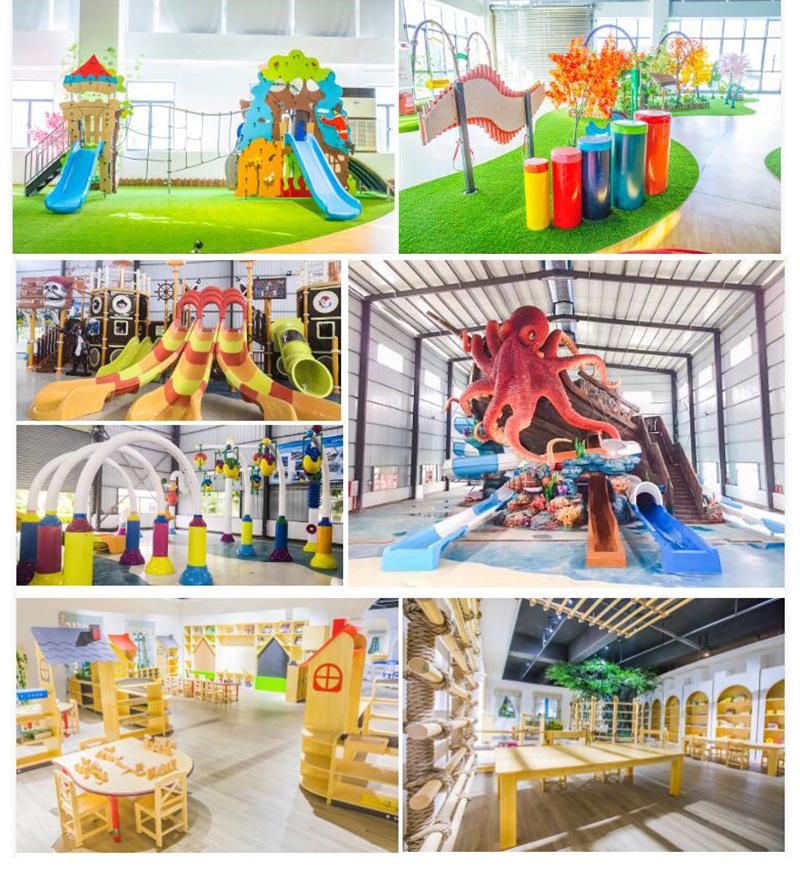 Ocean Theme Creative Indoor Playgrounds for Toddlers Indoor Kids Club Children Play Zone