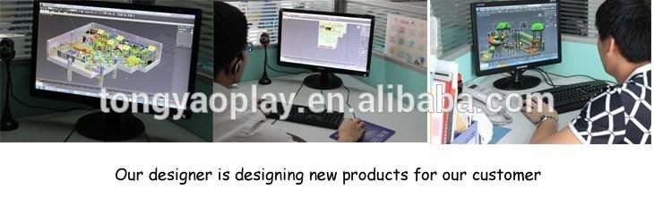 Amusement Park Commercial Indoor Playground with ISO9001