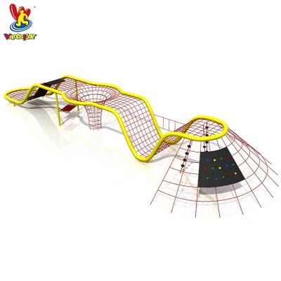 Outdoor Playground Equipment Amusement Park Rope Climbing Net