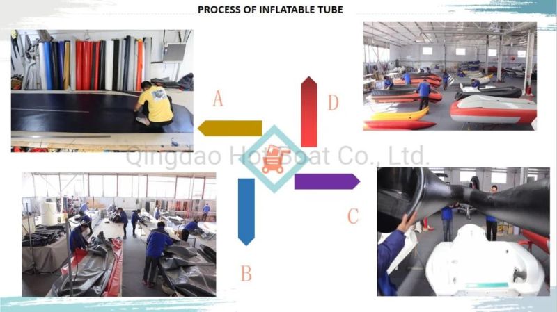 New Boat Style CE 17feet 5.2m Fiberglass Deep V Hull Inflatable Fishing Boat Luxury Rib Boat Outboard Motor Sports Boat Hypalon Boat Fishing Boat