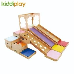 Indoor Wooden Slide Inspiration Wooden Playgrounds Junior Home Gymnastic Wood Indoor Jungle Gym Sets Indoor Children Playground Baby Play Area