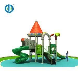 Classical Castle Style Plastic Slides Outdoor Playground Equipment for Sale