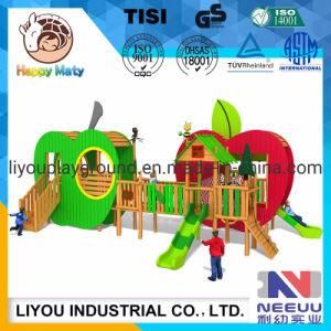 Outdoor Fruit Forest Series Kids Funny Slide Amusement Park Playground Equipment