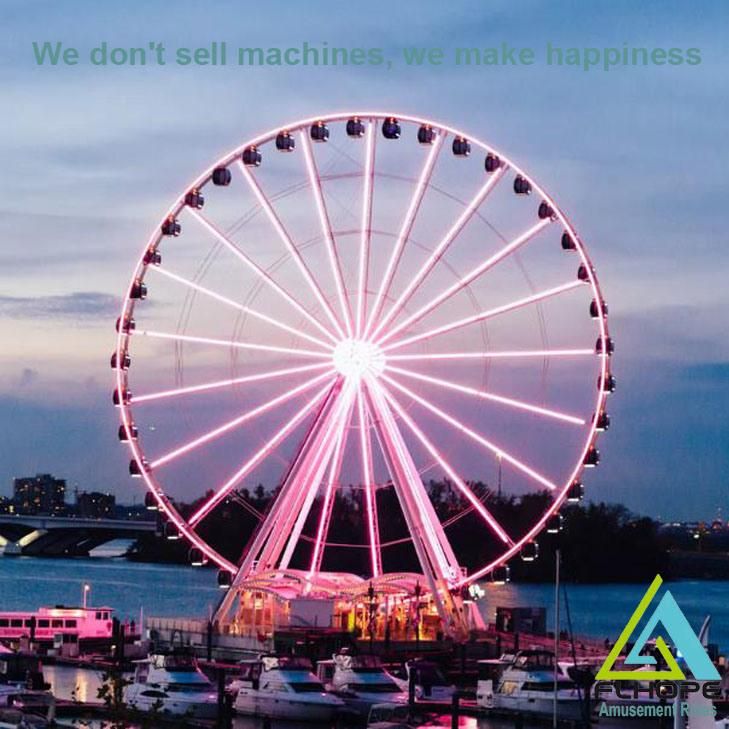 Flhope 20m Seamless Steel Pipe Ferris Wheel