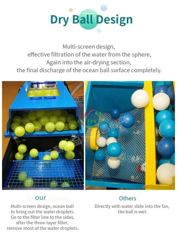 Indoor Playground Ocean Ball Washing Ball Machine
