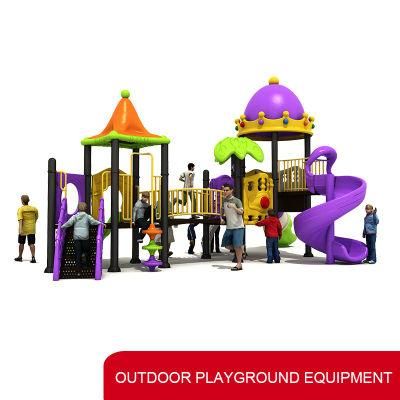 Most Popular Children Playing Equipment Outdoor Playground Children Fairy Tale Castle Series Outdoor Play House with Slide