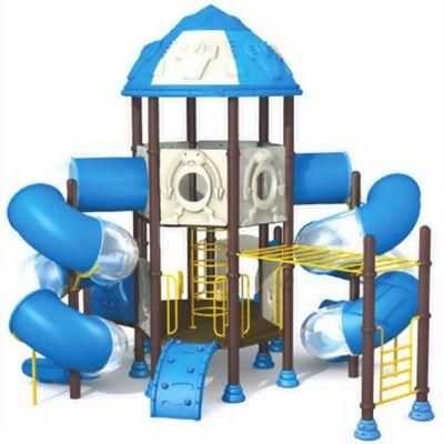 Outdoor Children&prime;s Playground Equipment Kids Amusement Park Plastic Slide
