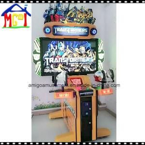 2018 Arcade Game Machine 2p Shooting Video Amusement Ride Transformers