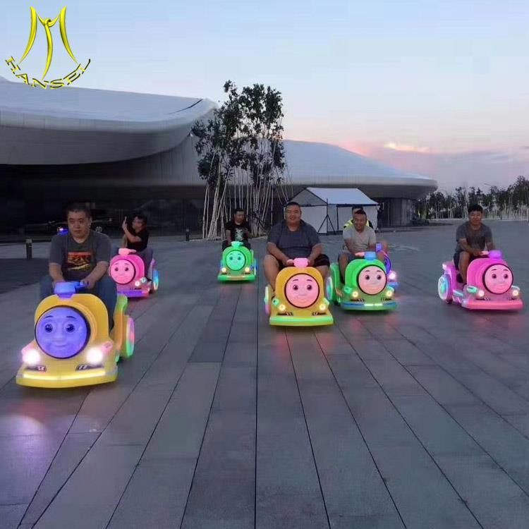 Hansel Parents Remote Control Amusement Park Motorcycle Ride on Train for Children