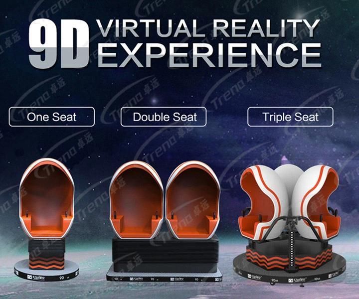 Electric Virtual Reality Vr 3D Glasses 9d Cinema Simulator Theatre