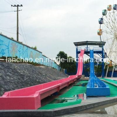 Freefall Slide Fiberglass Water Park for Adult Play