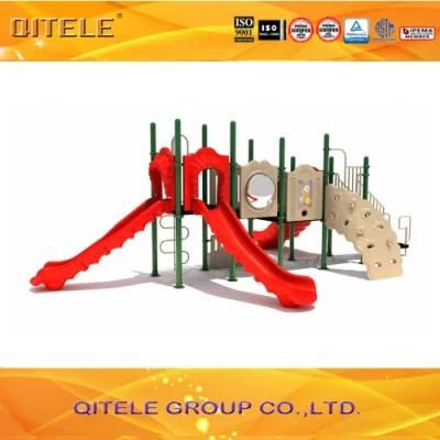 2016 Qitele Outdoor Playground Equipment Combine with Climber