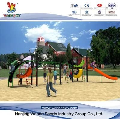 Wandeplay Amusement Park Net Climbing Children Outdoor Playground Equipment with Wd-Sw0122