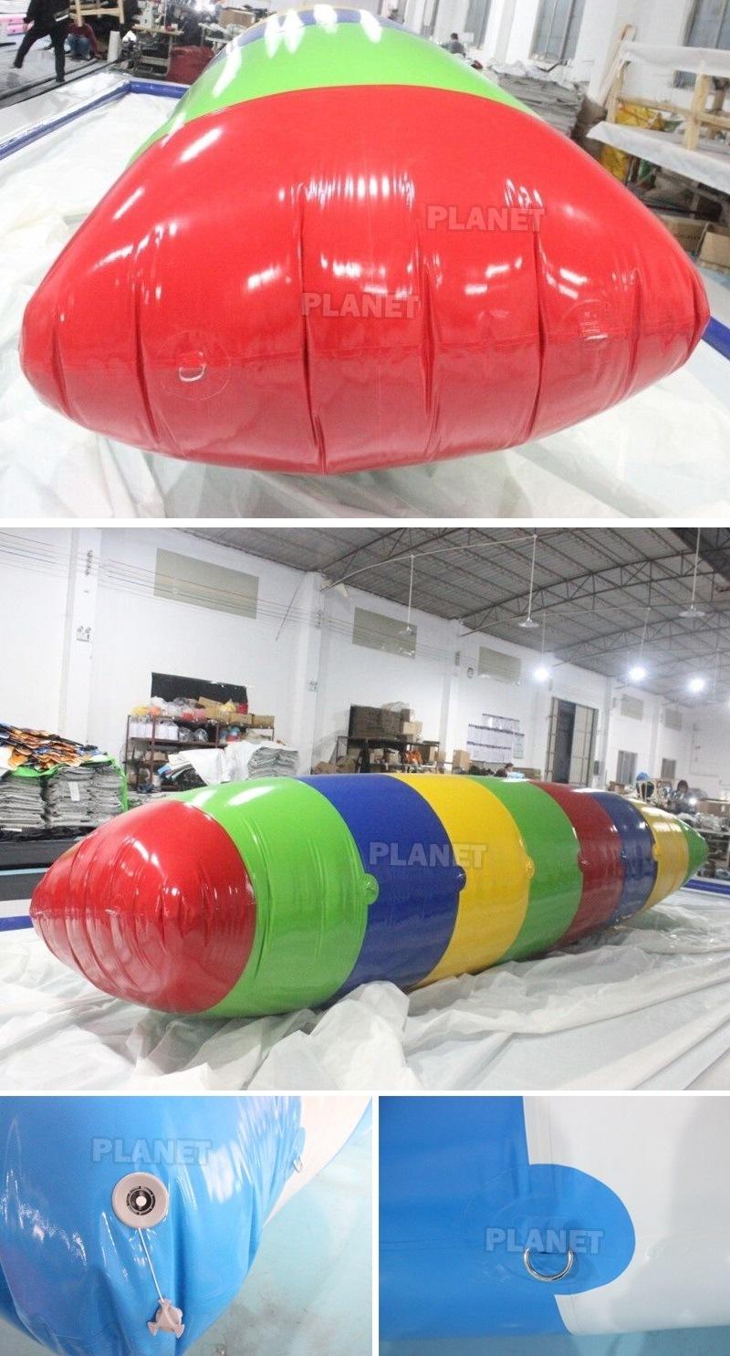 0.9mm PVC Inflatable Water Catapult Blob Inflatable Water Jumping Bag
