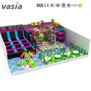 2020 Soft Play Area Kids Indoor Playground with Trampoline for Sale