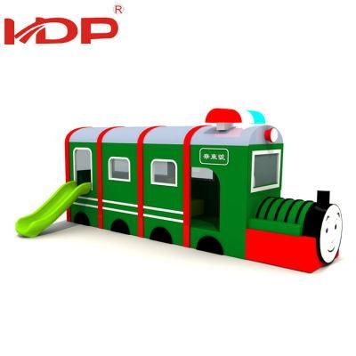 Delivery Proved Small Train Style Kids Indoor Soft Play Equipment