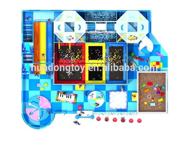 Professional Play Equipment, Multiplayer Children Commercial Indoor Playground Equipment