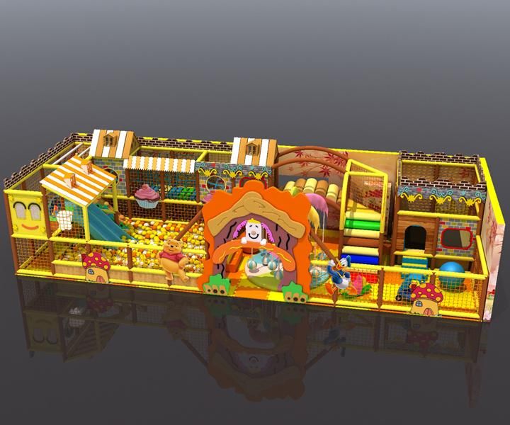 New Arrival Customized Design Children Castle Amusement Indoor Soft Playground