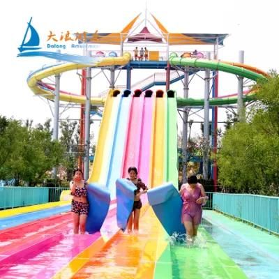 China Aqua Group Indoor Slide Commercial Pool Slide Fiberglass
