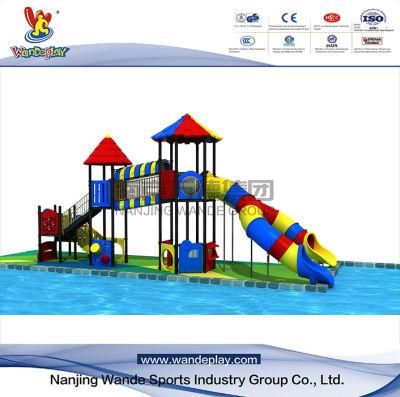 Wandeplay Children Plastic Toy Amusement Park Outdoor Playground Equipment with Wd-16D0092-03