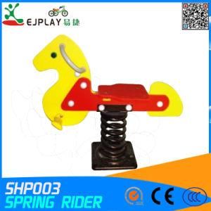 Commercial Outdoor Playground PE Animal Spring Horse for Kids