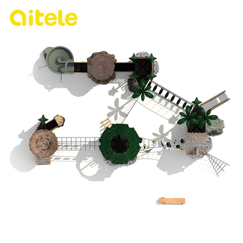 Most Popular Commercial Game Park Kids Playground Equipment