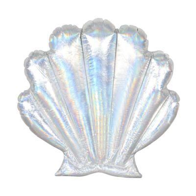 Inflatable Silver Shell Pool Float