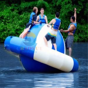 0.9mm Durable PVC Inflatable Water Saturn for Beach Sea
