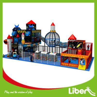Space Ship Themed Children Indoor Playground Structure