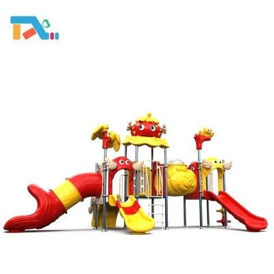 Strawberry Series Kids Plastic Slide Outdoor Playground Equipment