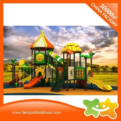 Plastic Outdoor Playground Equipment Slide Factory