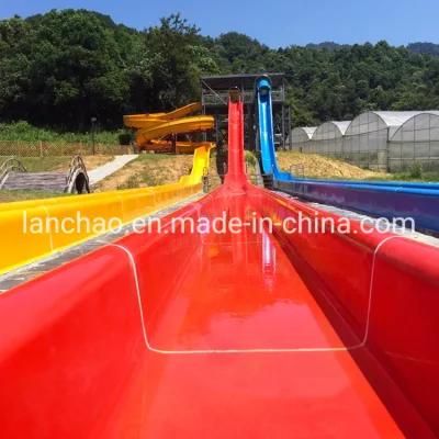 Combination Spiral and Speed Water Slide for Resort Park