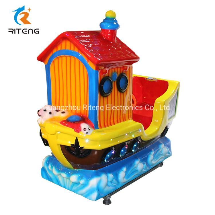 Pirate Ship Coin Operated Kiddie Rides for Kids