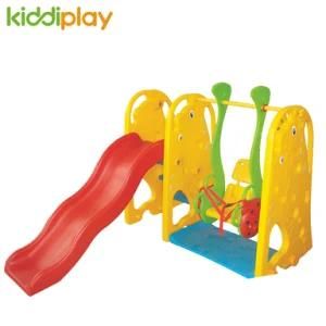 Indoor Playground Plastic Kids&prime; Animal Slide Set