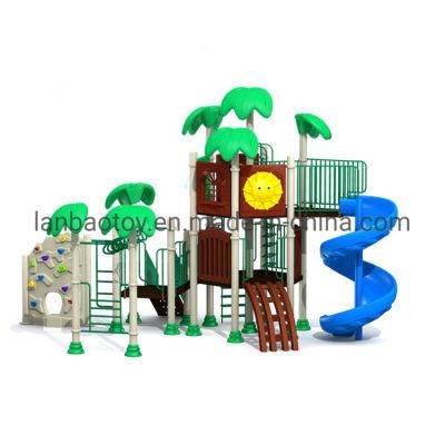 New Outdoor Climbing Wall Slide Playground Luxury Equipment Sale