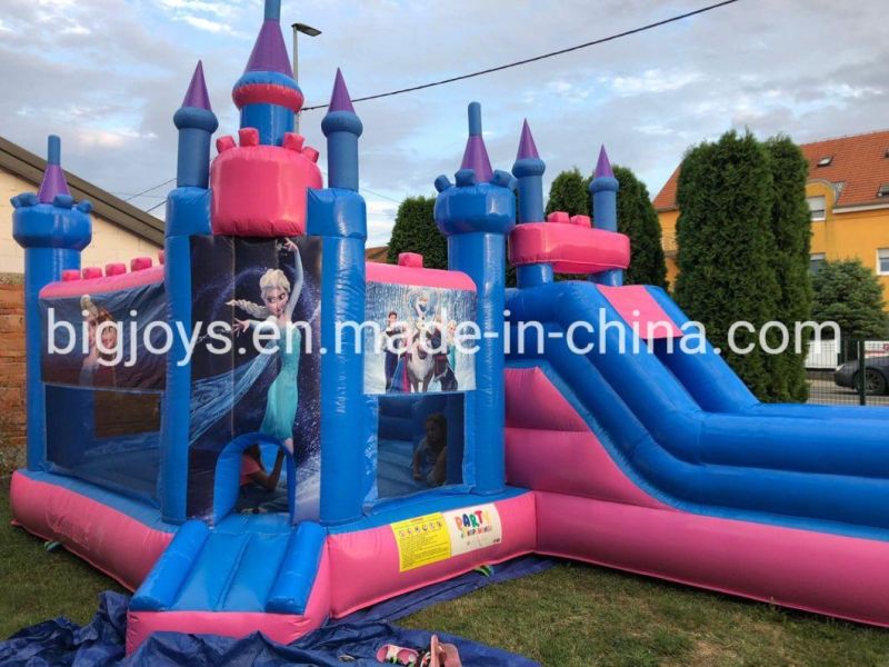 Spiderman Bouncer Slide with Pool Inflatable Spiderman Bounce House for Kids