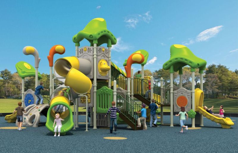 Newly Luxury Kids Outdoor Playground Slide (TY-70161)