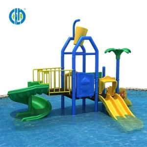Factory Direct Sale Outdoor Water Spray Plastic Spiral Slide Playground Equipment