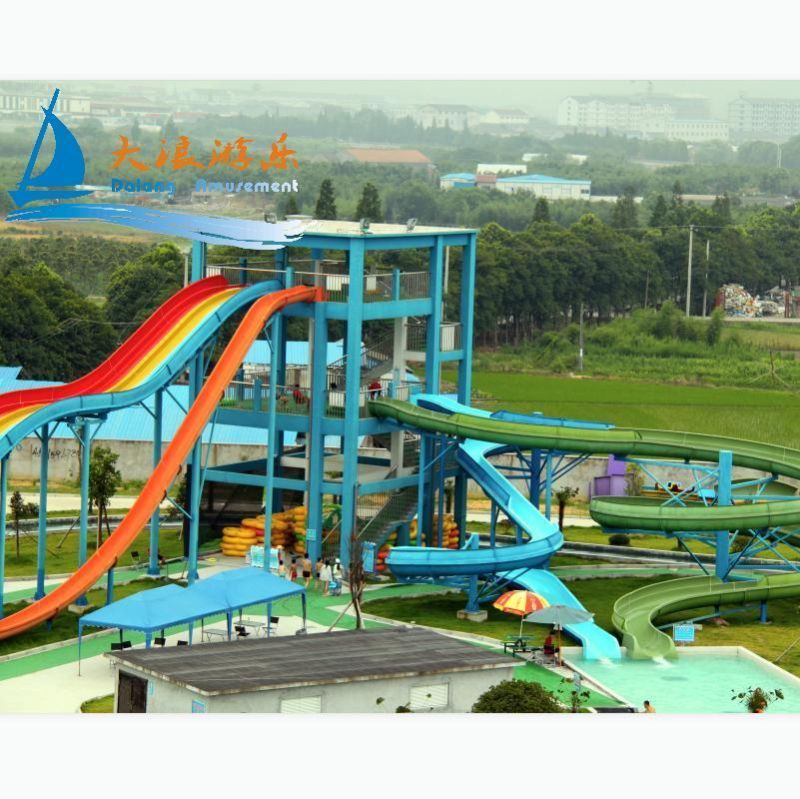 FRP Spiral Water Slides