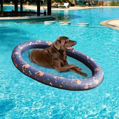 Multi Color PVC Pet Pool Float Pet Dog Inflatable Water Play Toys for Puppy
