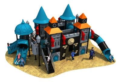 European and Korea Castle Series Kids Slide Outdoor Playground Equipment for Fun