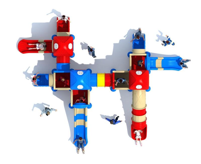 Whole Plastic Outdoor Playground for Sale
