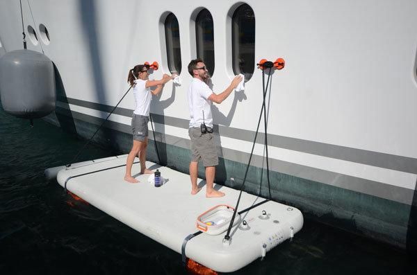 Inflatable C-Dock Jet Ski Parking Boat Dock Deck for Paddle Board