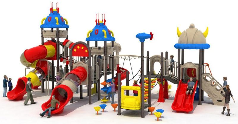 Newly Luxury Kids Outdoor Playground Slide (TY-70161)