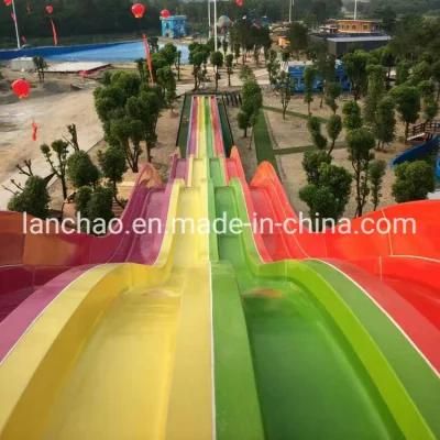 Rainbow Racer Water Slide for Theme Park