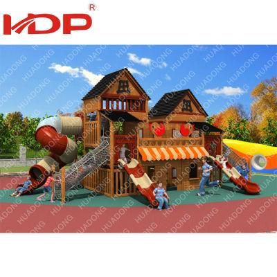 New Arrival Latest Design Preschool Wooden Playground Slide