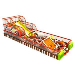 Kids Plastic Slide Indoor Playground Ball Pool for Children